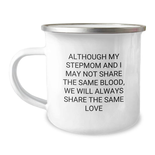 Funny Stepmom Love Gift, Gifts for Stepmom from Family, Unique Camping Mug for Women Stepmoms, Christmas Unique Gifts for Stepmom - Image 1