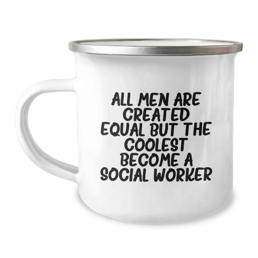 Funny Social Worker Gifts for Men Becoming a Cool Social Worker Graduation Unique Gifts from Friends - Image 1