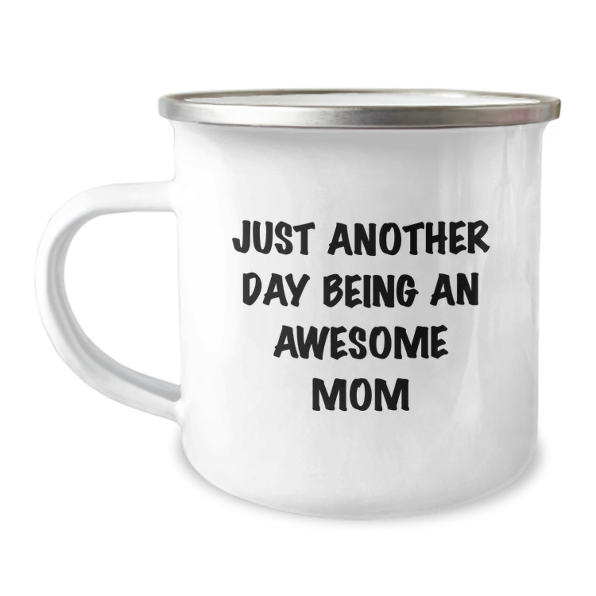 Mom Gift A Cheerful Camping Mug with a Loving Quote for Her - Image 1