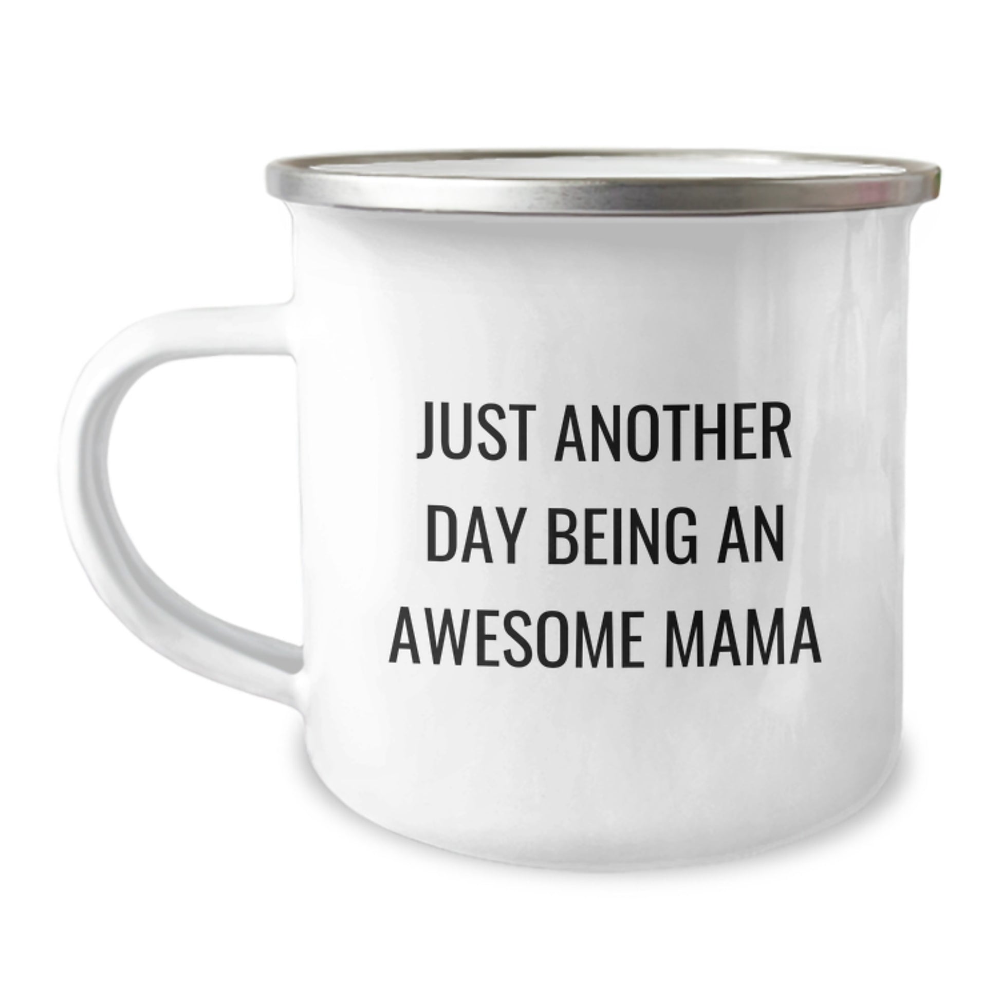 Mama Camping Mug for Her Graduation Gift Day Being An Awesome Mama - Image 1
