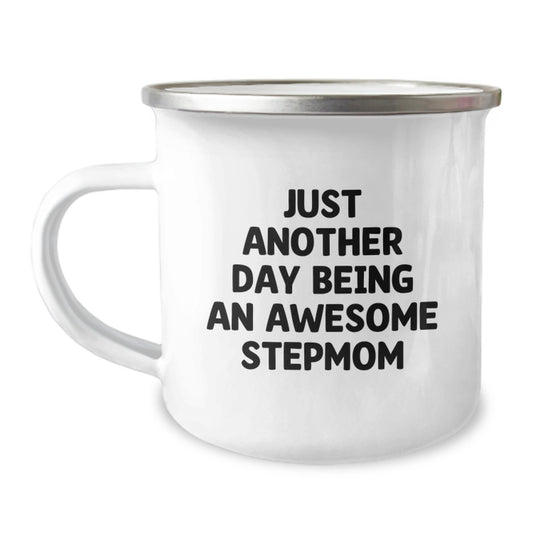 Stepmom Mug Birthday Gift – Just Another Day as an Awesome Stepmom - Image 1
