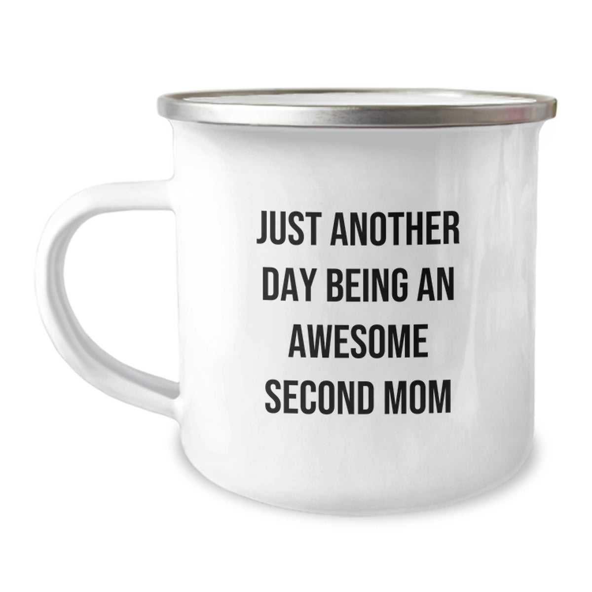 Second Mom Gift for Her Awesome Second Mom Keepsake Camping Mug - Image 1