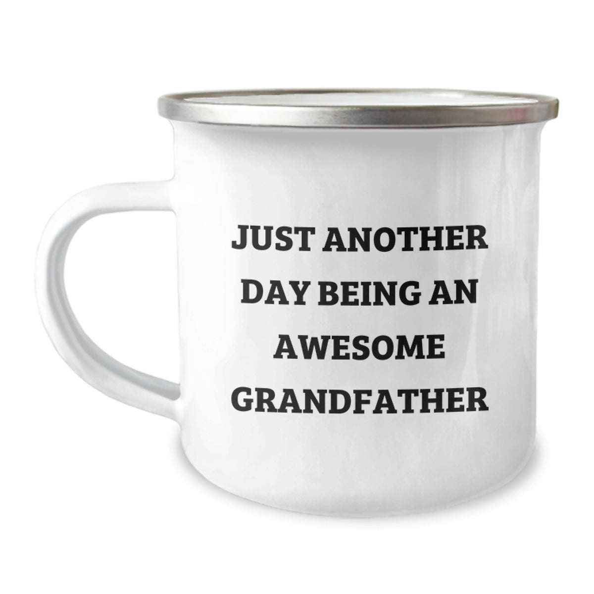 Grandfather Camping Mug Gift for Him - Awesome Grandfather Keepsake - Image 1