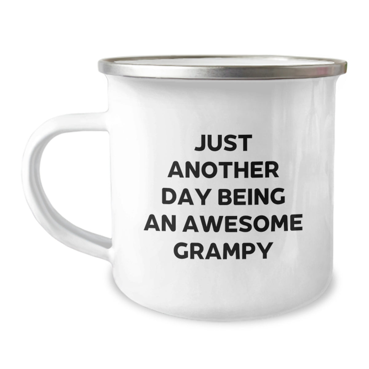 Grampy Gift for Him A Thoughtful Keepsake Camping Mug with an Awesome - Image 1