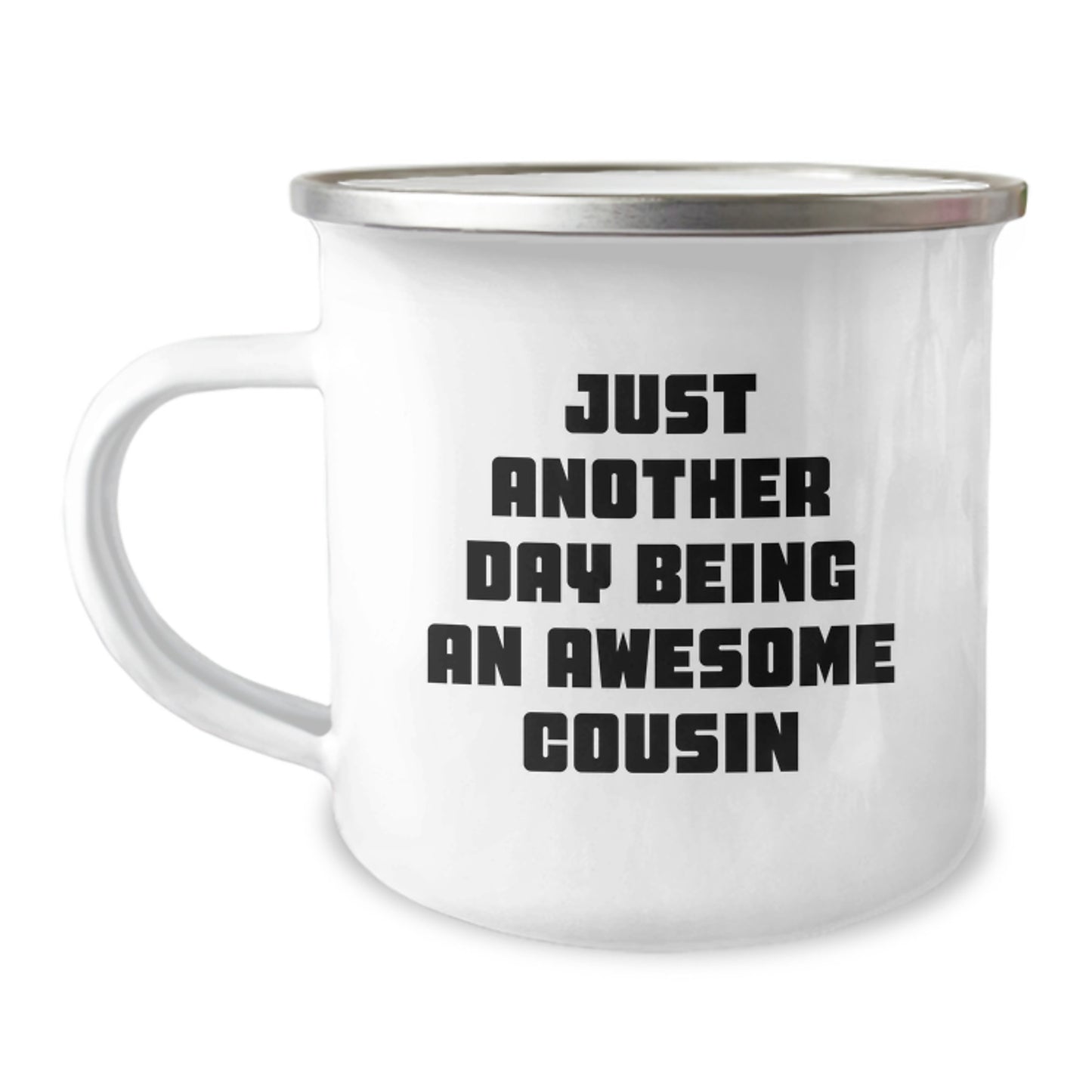 Unique Gifts for Cousin, Funny Camping Mug with Quote - Gifts from Sisters to Make Cousin Smile on Mother's Day - Image 1
