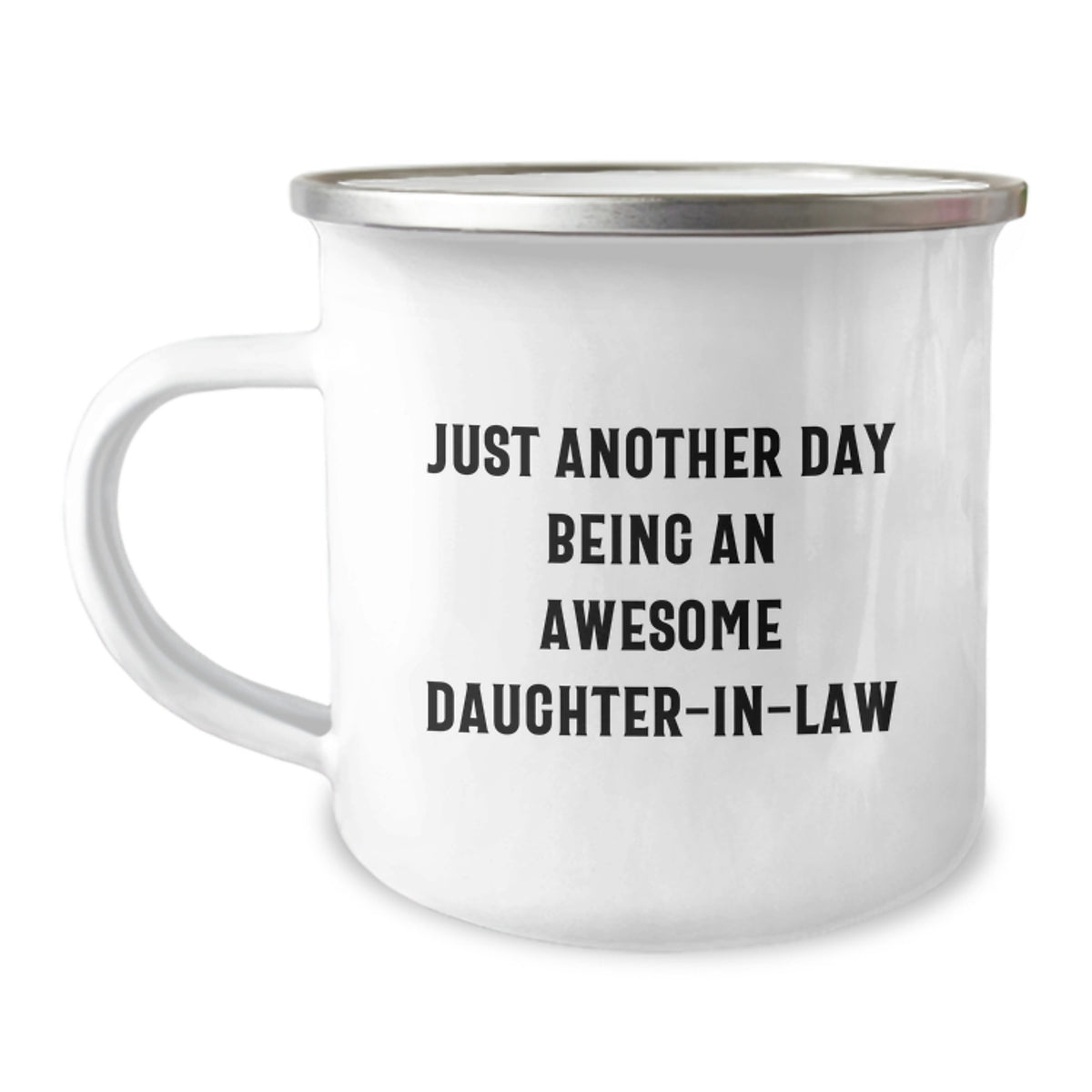 Playful Daughter-in-law Camping Mug Birthday Gift for Friends Novelty - Image 1