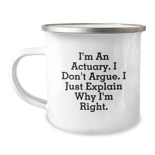 Funny Actuary Quotes Christmas Unique Gifts for Actuary Men from Friends - Image 1