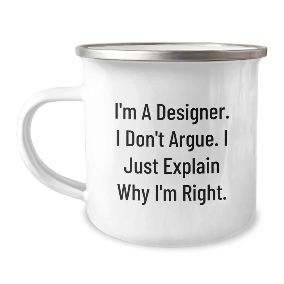 Birthday Gift Designer Camping Mug for Her – Keepsake with Finish - Image 1