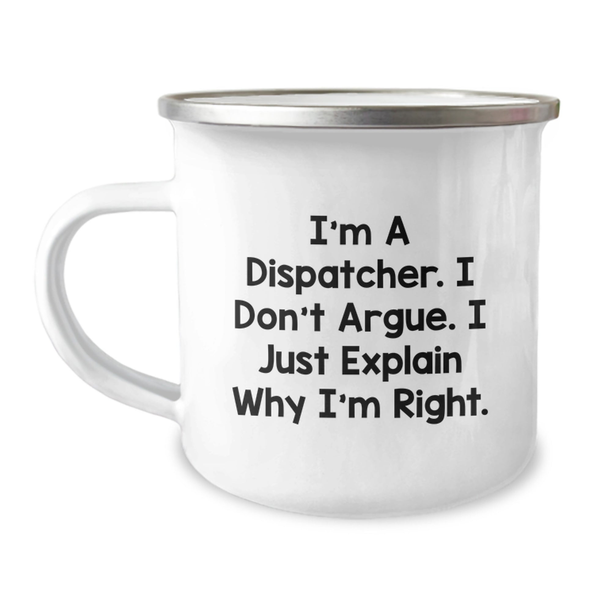 Funny Dispatcher Mug Gifts for Him from Friends and Family Christmas Unique Presents - Image 1