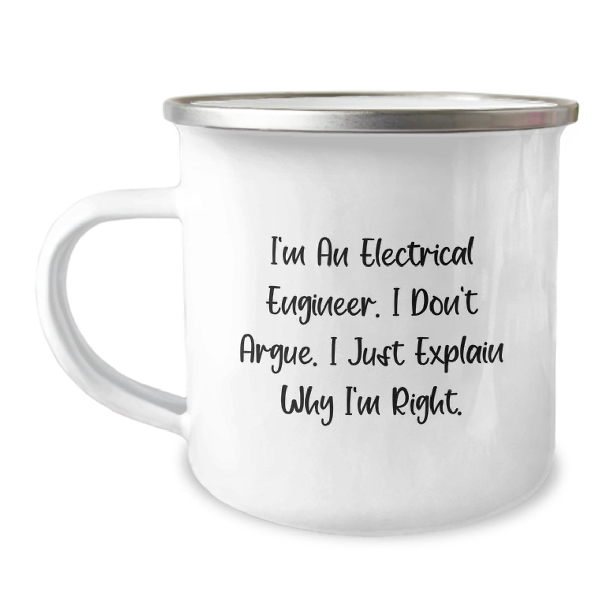 Electrical Engineer Keepsake Camping Mug for Him Birthday Surprise Gift - Image 1