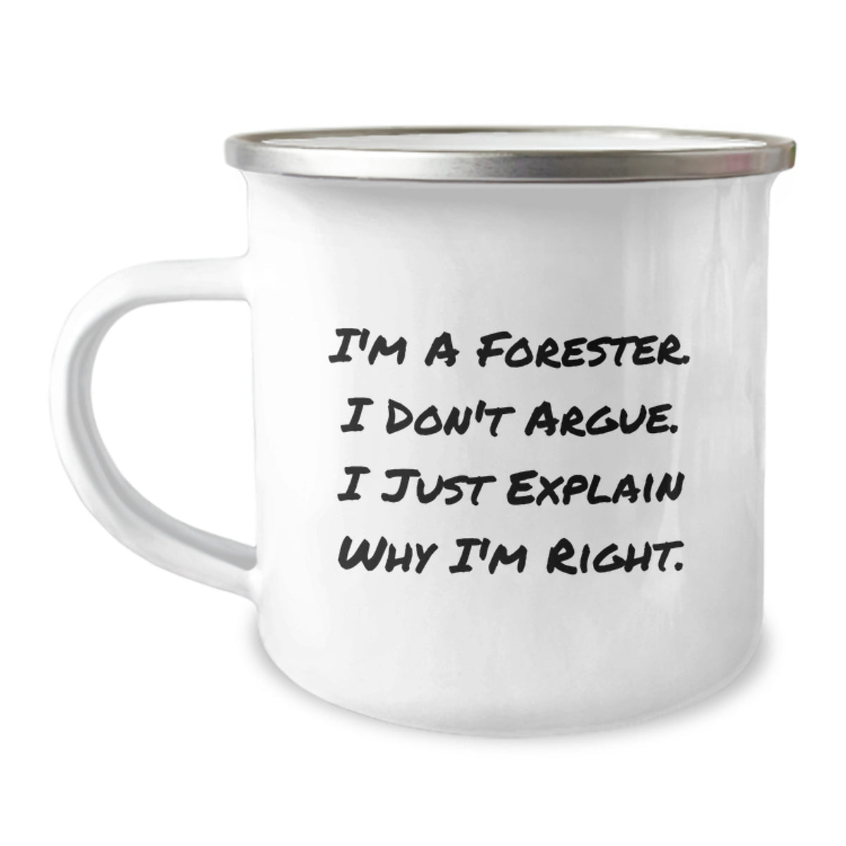 Forester Camping Mug Gift for Him - A Righteous Keepsake - Image 1