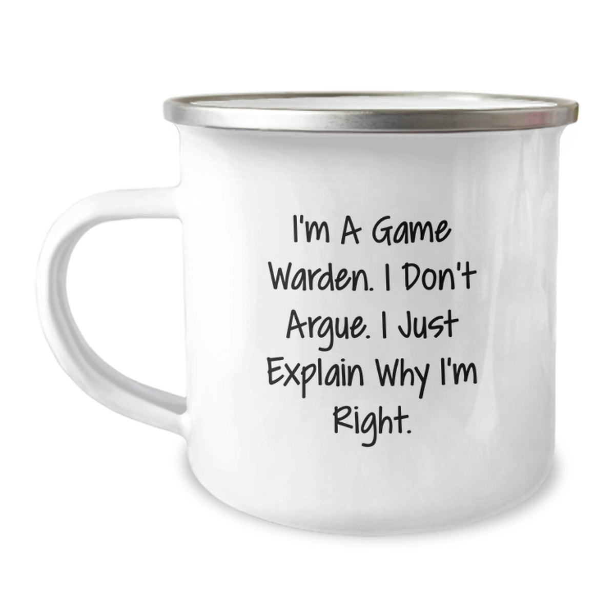 Game Warden Camping Mug Gift for Him - A Righteous Keepsake - Image 1