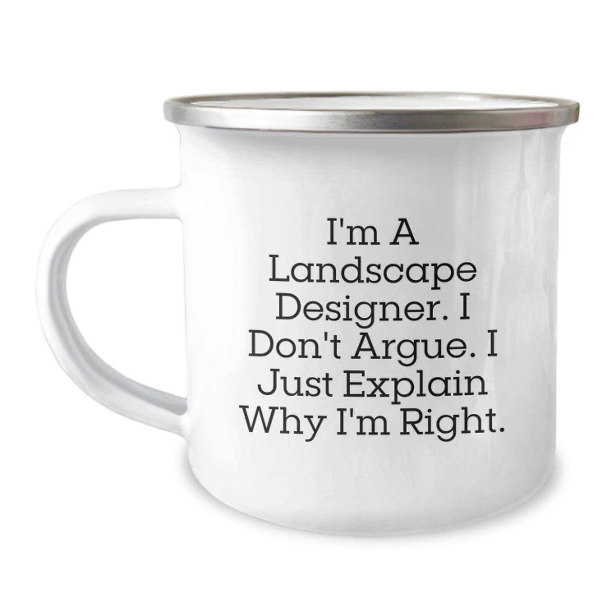 Landscape Designer Camping Mug Gift for Him - A Righteous Keepsake - Image 1
