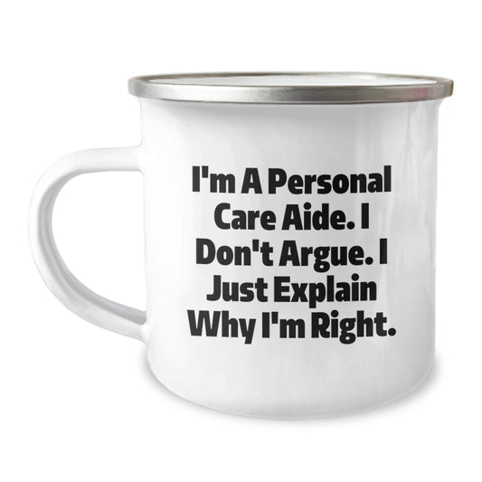 Christmas Gift for Her A Witty Present for a Personal Care Aide - Image 1