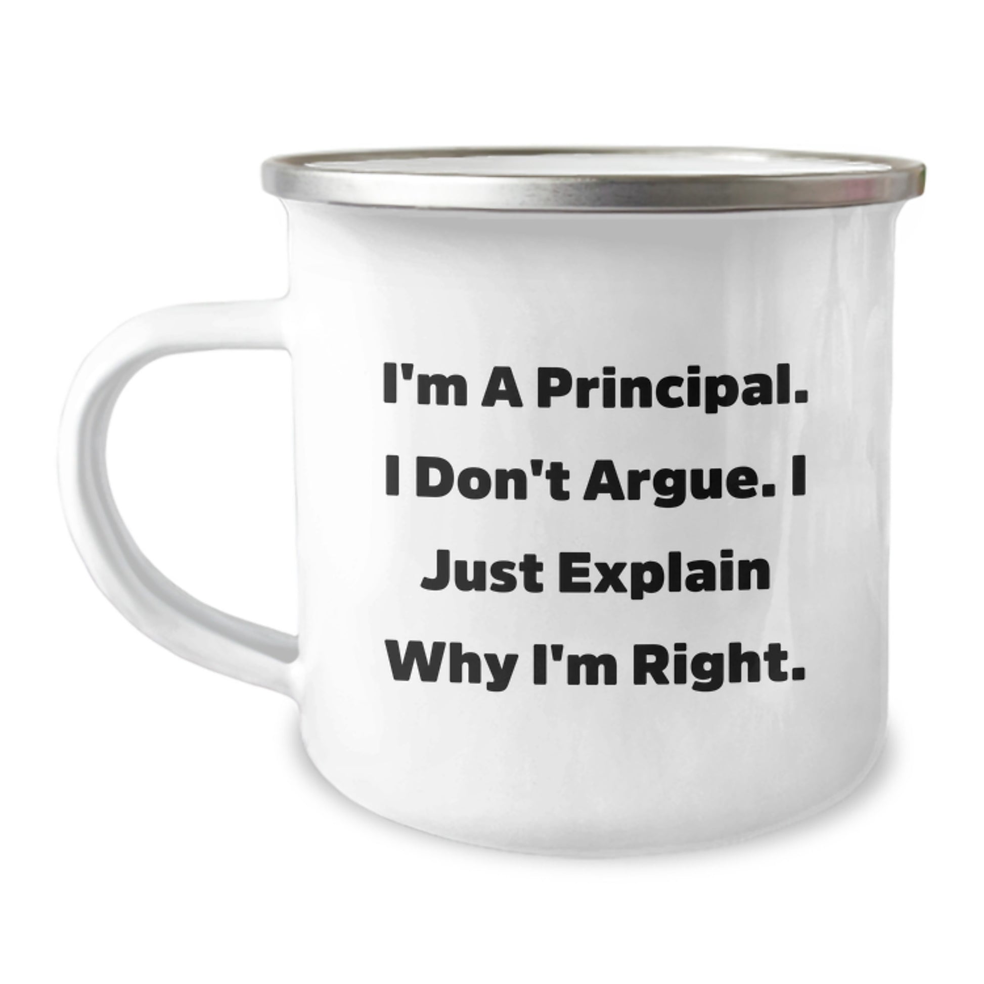 Principal Keepsake Camping Mug for Him Birthday Gift - Image 1