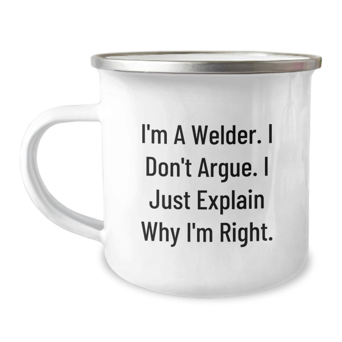Welder Gift for Him - A Thoughtful Keepsake Mug with a Righteous Quote - Image 1