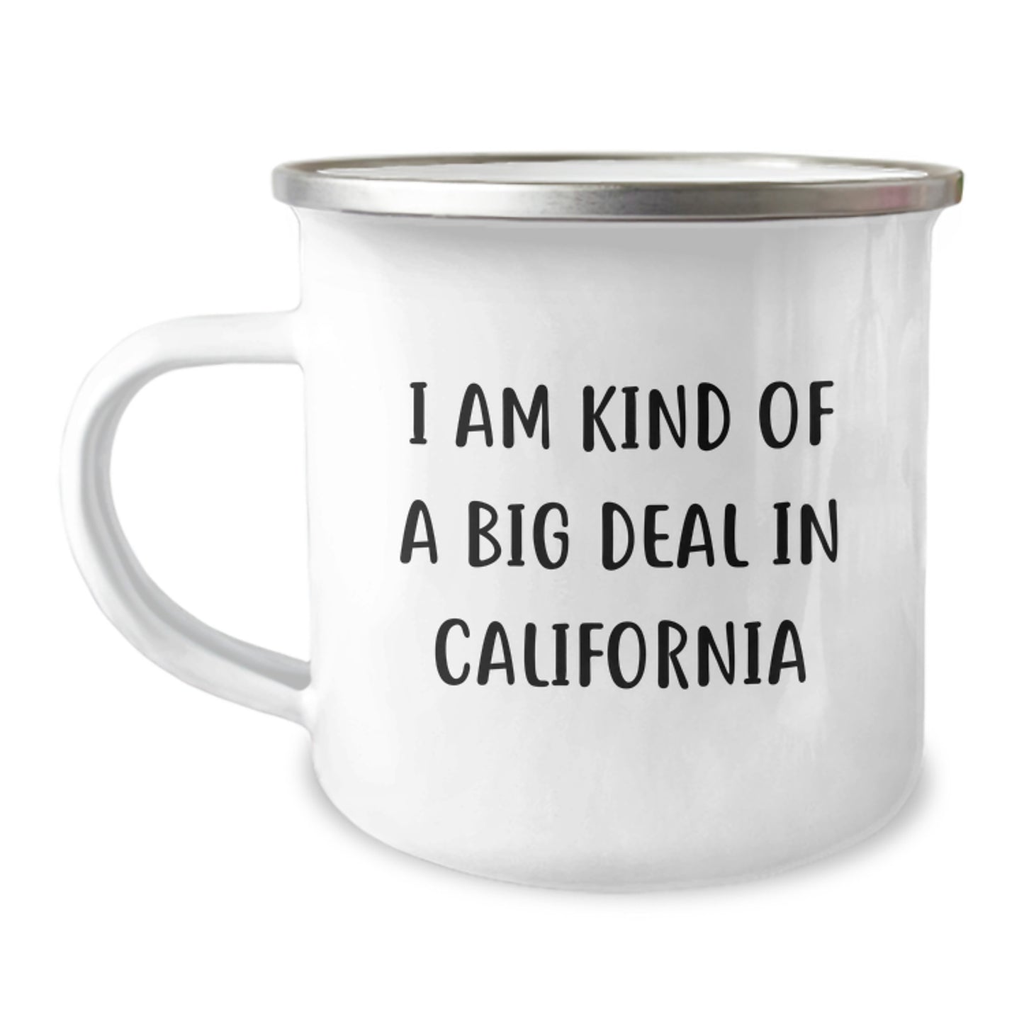 California Camping Mug, Funny Gift for California Lovers, Birthday Unique Gifts for Men, Women, Friends, and Family from California - Image 1