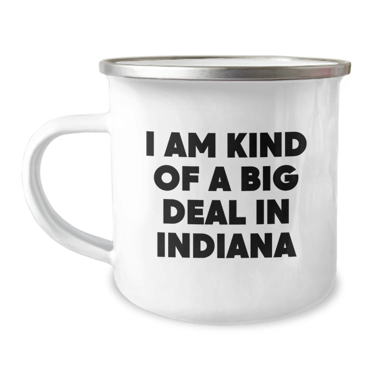 Indiana Camping Mug, Great Funny Gift for Indiana Lovers, Birthday Unique Gifts from Men to Indiana Friends - Image 1