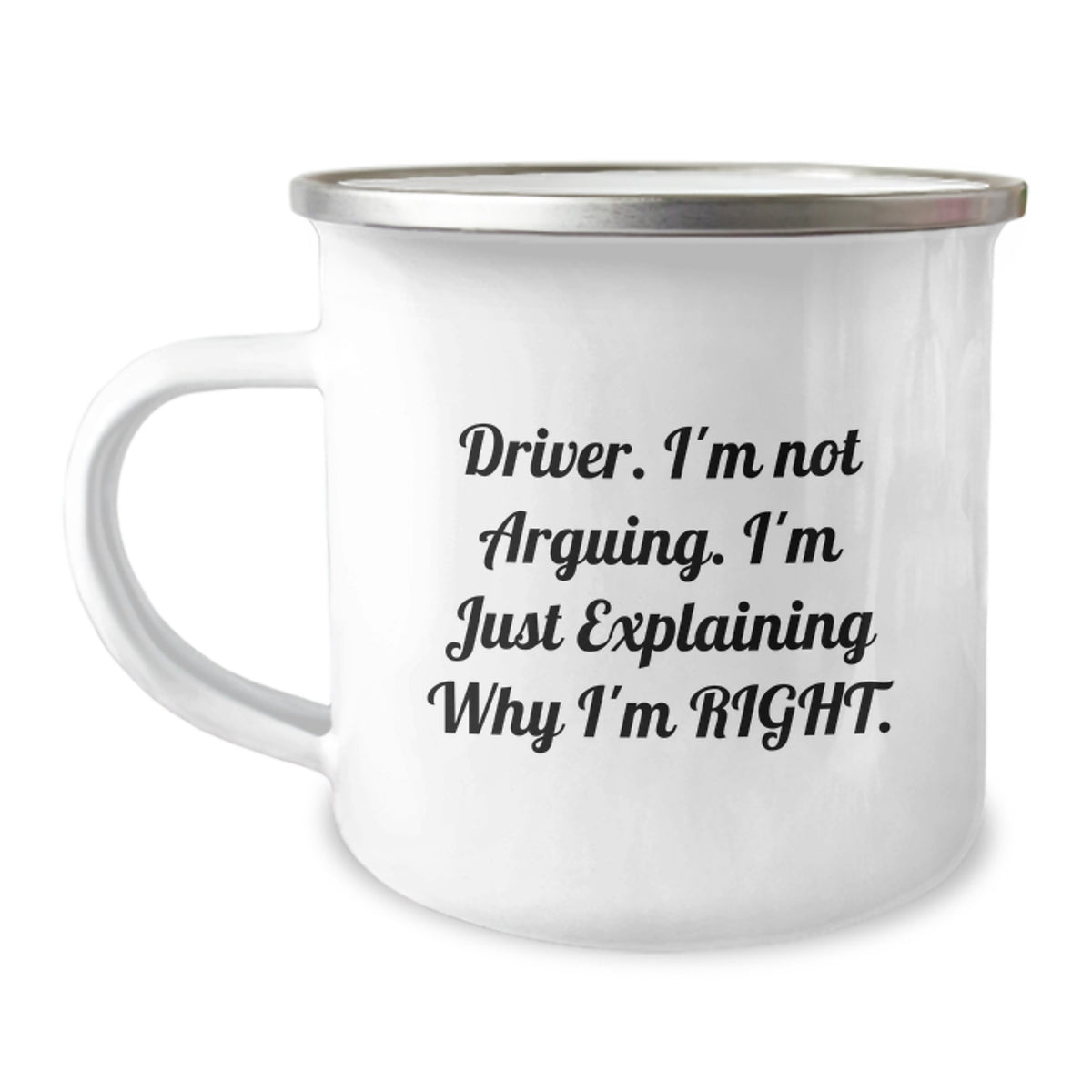 Driver Gift for Him - A Righteous Keepsake Camping Mug - Image 1