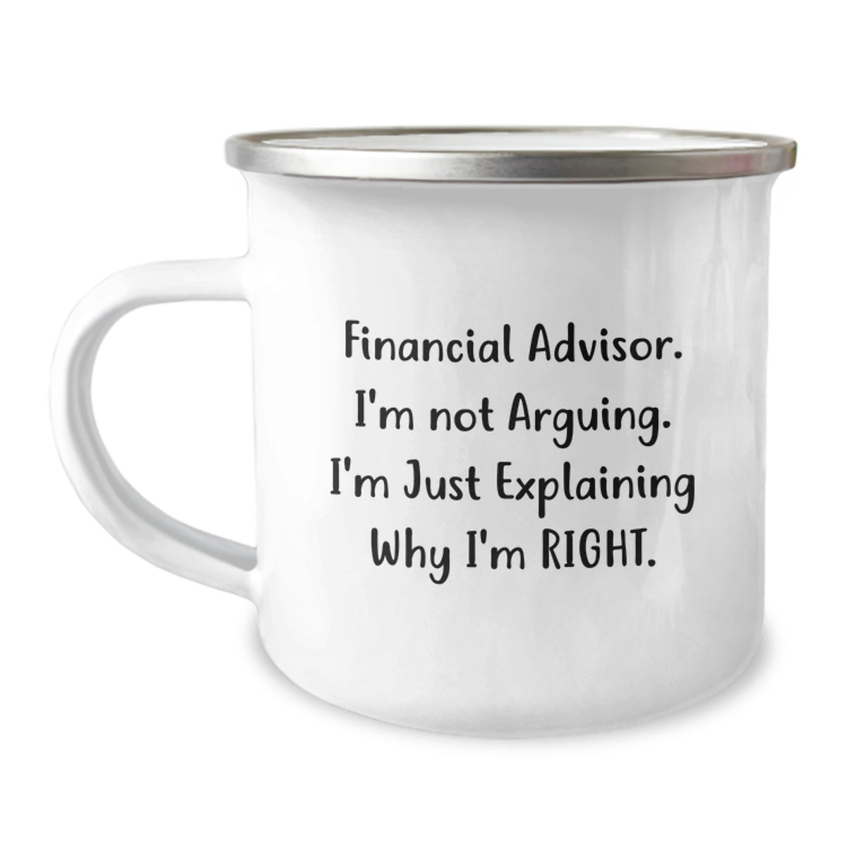 Financial Advisor Keepsake Gift for Him - Explaining Why I'm Right - Image 1