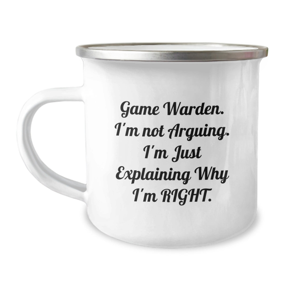 Game Warden Camping Mug Gift for Him - A Righteous Keepsake - Image 1