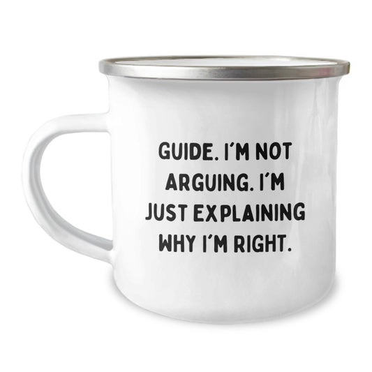 Funny Guide Gifts - Christmas Unique Camping Mug from Friends for Guide Lovers - Image 1