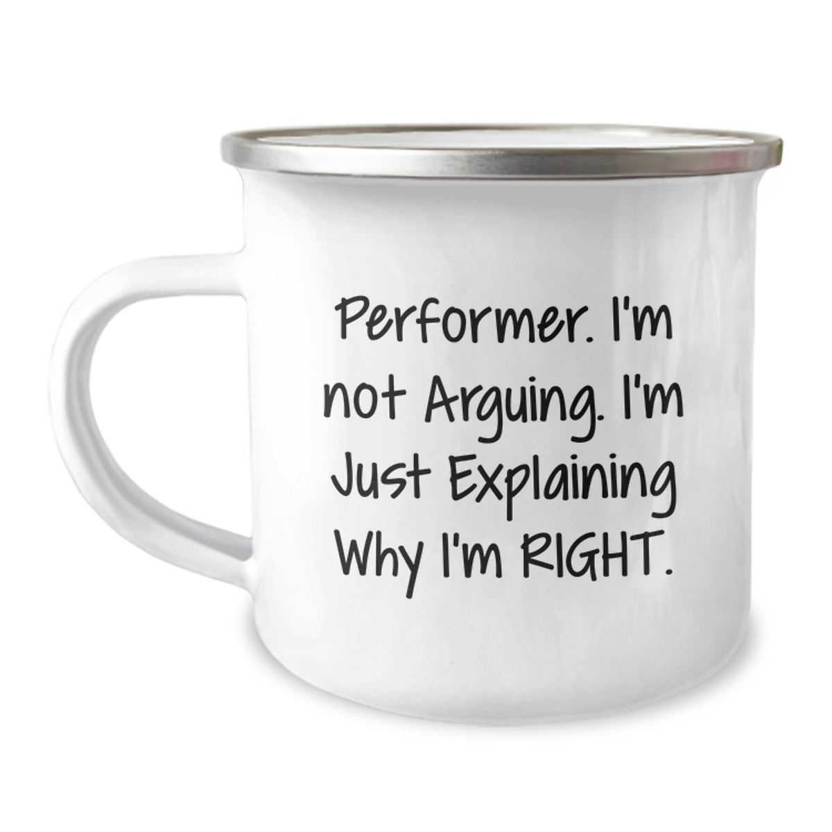 Birthday Gift Performer Camping Mug for Her Present 12oz - Image 1