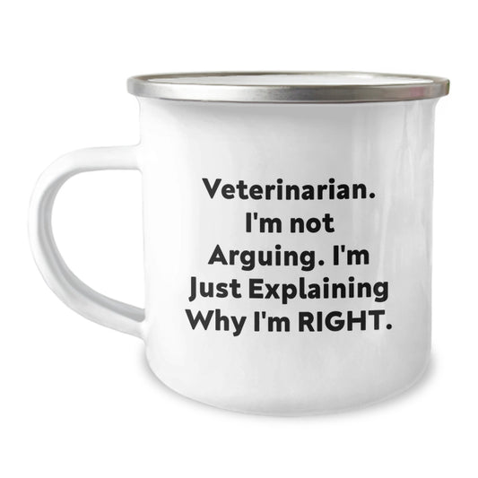 Funny Veterinarian Gifts, Camping Mug, Inspirational Quote for Graduation - Gifts from Friends, Family, Coworkers to Veterinarian Men, Women - Image 1