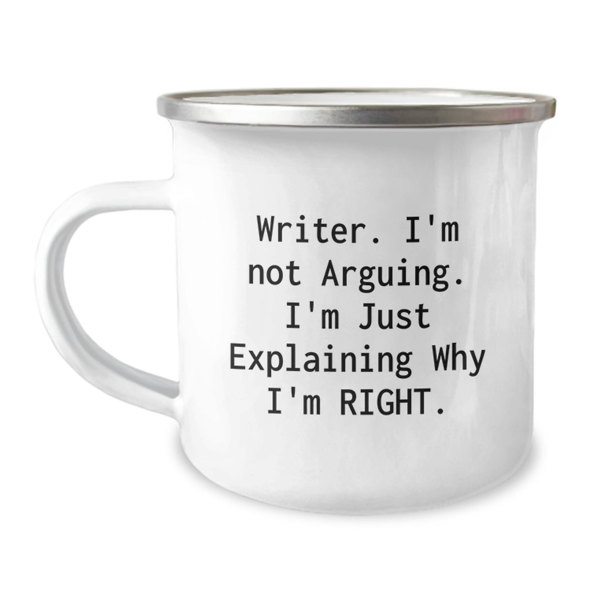 Writer Gift for Him - A Thoughtful Keepsake Mug with a Witty Saying - Image 1
