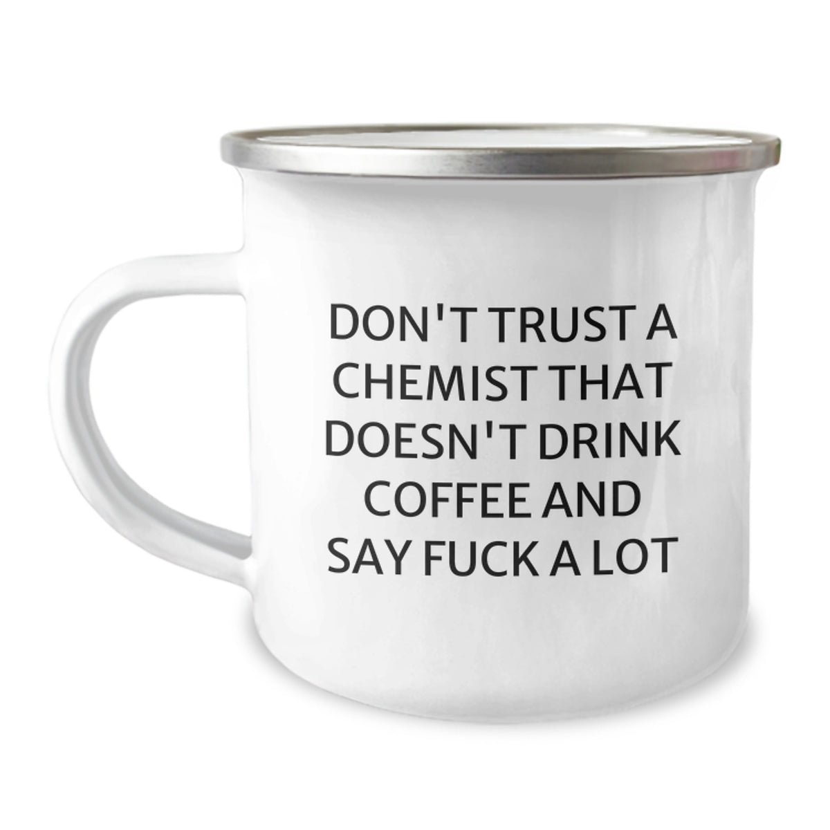 Chemist Camping Mug Gift for Him - A Bold, Humorous Keepsake - Image 1