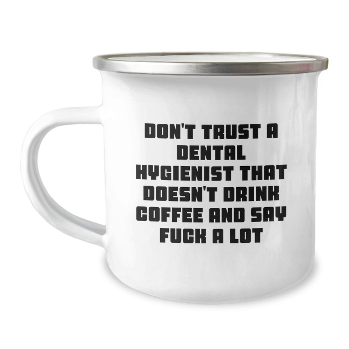 Dental Hygienist Gift Bold Coffee Mug for Him - A Humorous Keepsake - Image 1