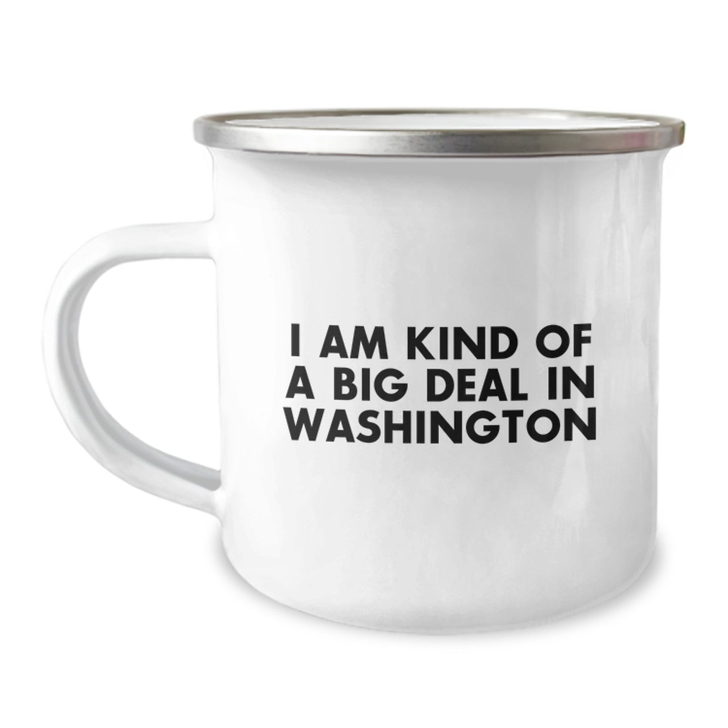 Washington Camping Mug, Funny Quote, Gifts from Friends for Washington Men - Unique Valentine's Unique Gifts - Image 1
