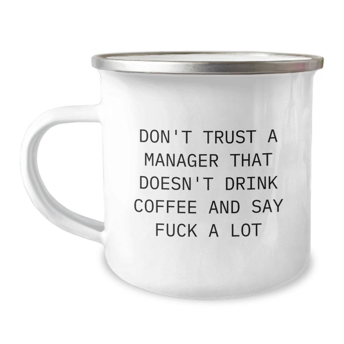 Birthday Gift for Roommates Manager Collectible Stainless Camping Mug - Image 1