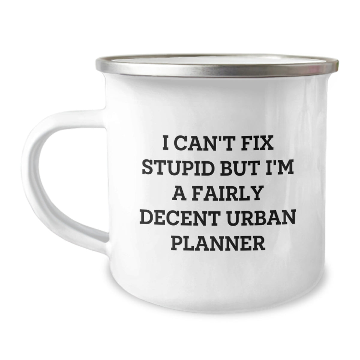 Urban Planner Gift for Him - A Humorous Keepsake Camping Mug - Image 1