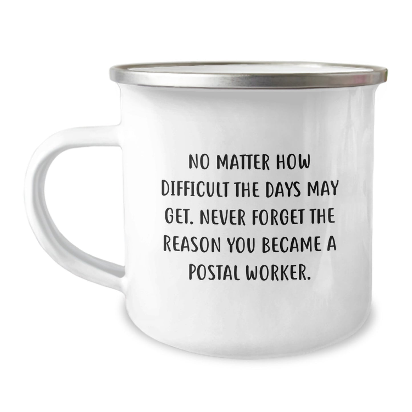 Inspiring Gifts for Postal Worker Men Women Friends Family - Funny Camping Mug for Christmas Unique Presents - Image 1