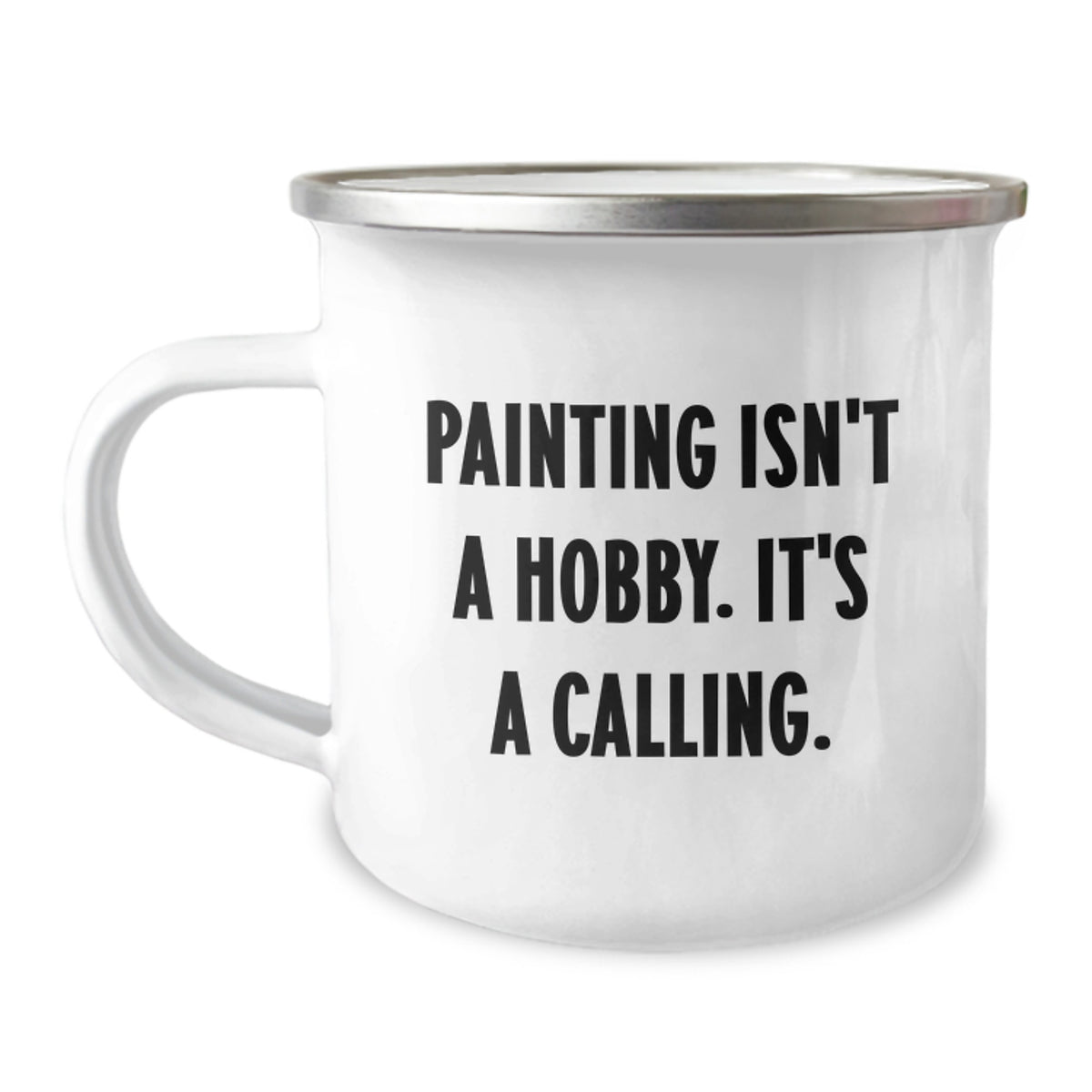Painting Camping Mug Gift A Calling Keepsake for a Best Friend - Image 1