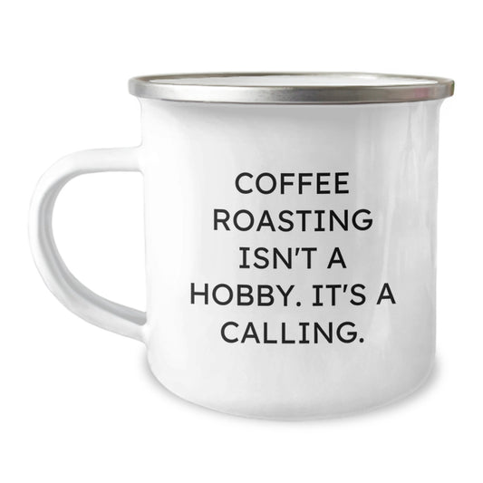 Funny Coffee Roasting Enthusiast Gifts from Men for Women Friends Family Camping Mug - Image 1