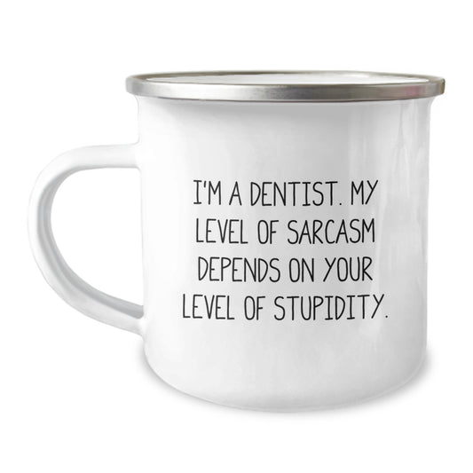 Dentist Gifts Funny Quote Camping Mug Gifts from Friends for Graduation - Image 1