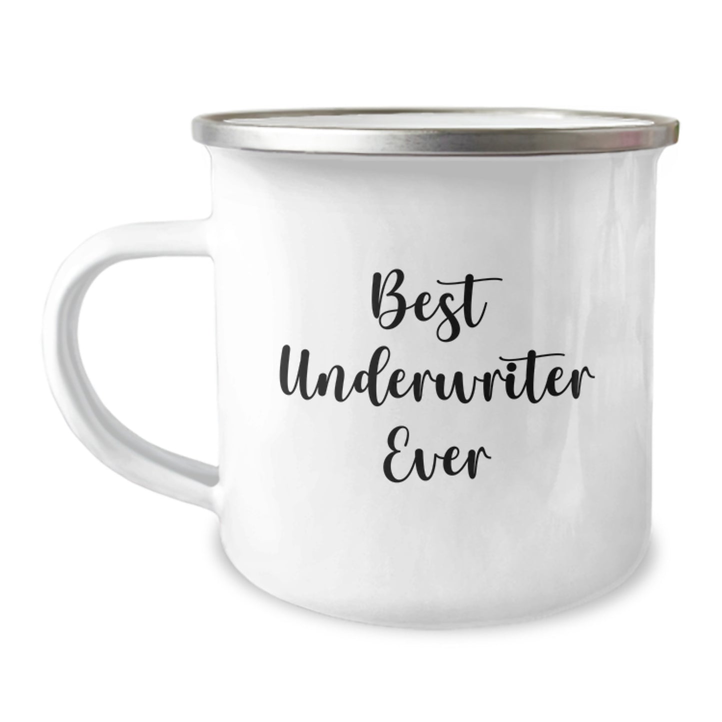 Funny Gifts from Underwriter Lovers for Underwriter Friends - Best Underwriter Ever Camping Mug, Christmas Unique Gifts - Image 1