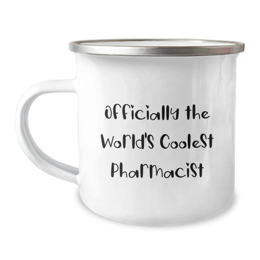 Officially The World's Coolest Pharmacist Funny Graduation Gifts for Pharmacist Friends and Family from Men or Women - Unique Camping Mug - Image 1