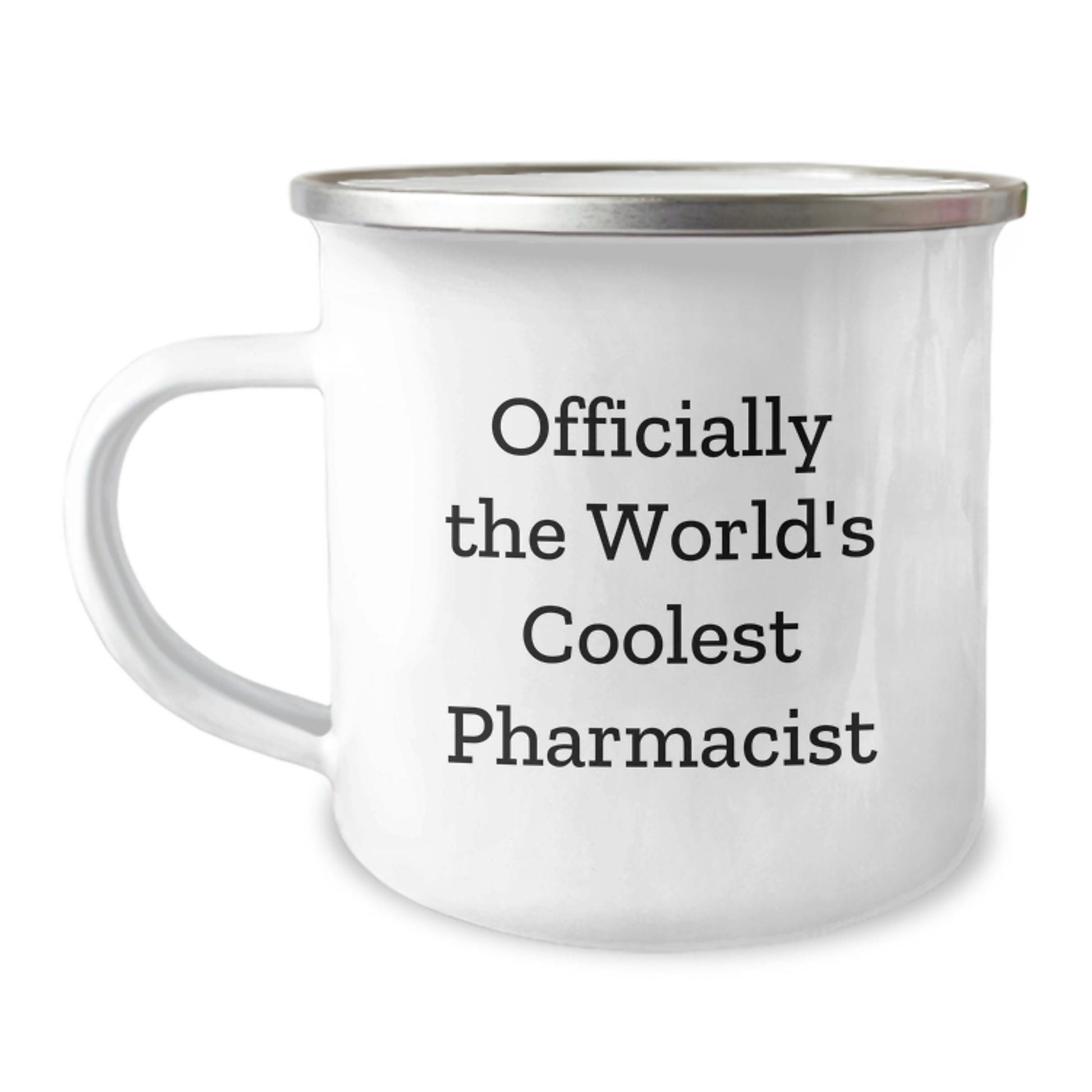 Funny Gifts from Men to World's Coolest Pharmacist, Camping Mug for Graduation Unique Gifts - Image 1