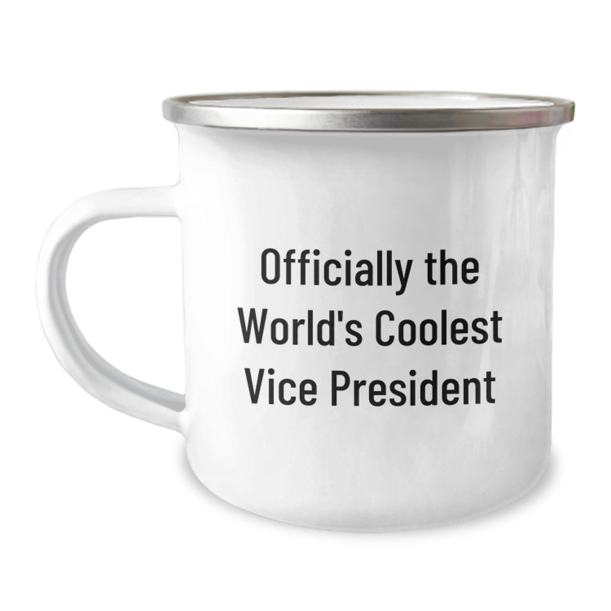 Funny Vice President Gifts for Men - Officially The World's Coolest Vice President, Unique Camping Mug for Vice President, Perfect Graduation Gift from Friends - Image 1