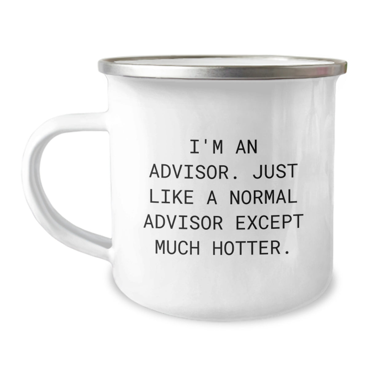 Funny Advisor Gifts for Men Graduation Unique Presents from Friends and Family - I'm An Advisor Camping Mug - Image 1