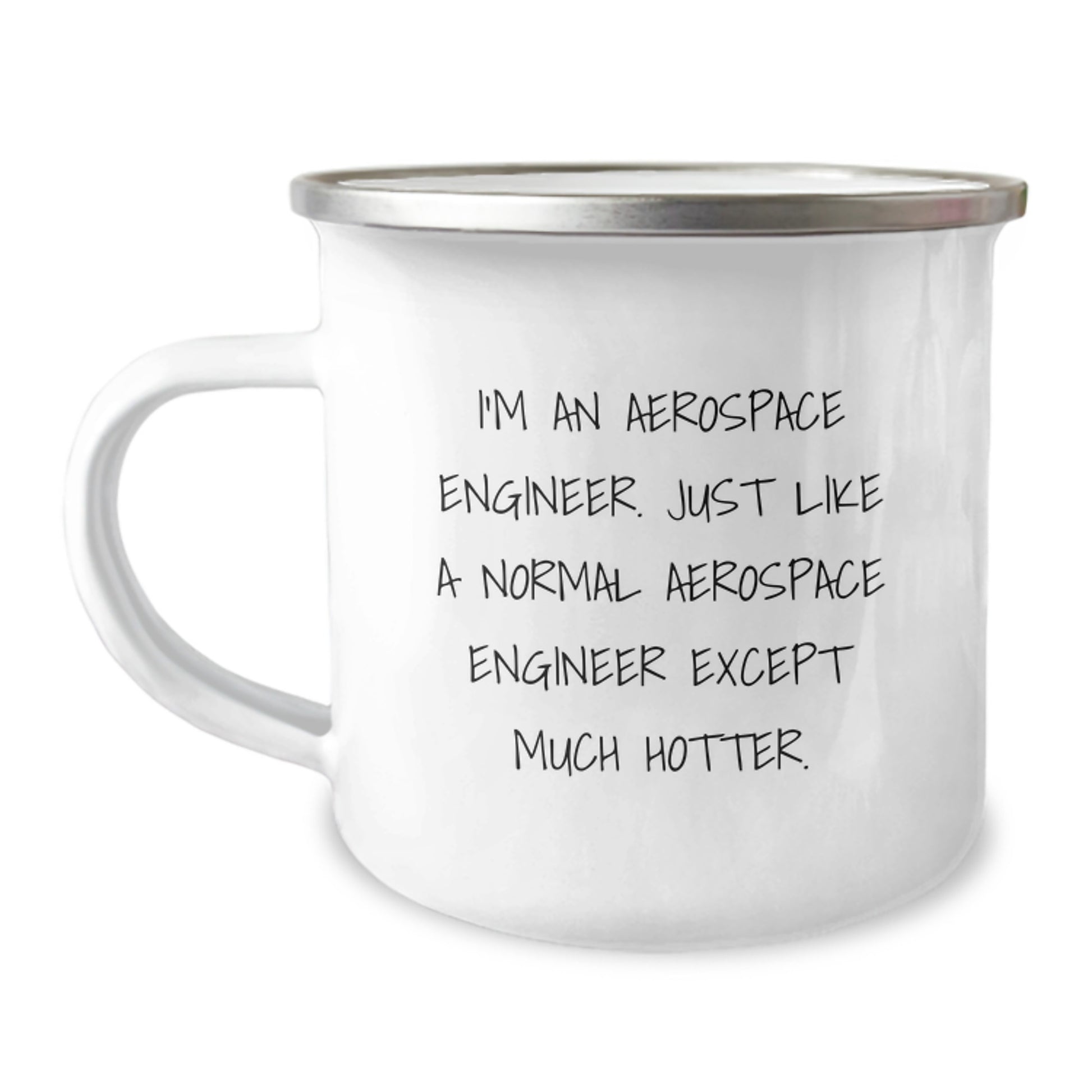 Aerospace Engineer Keepsake Camping Mug Birthday Gift for Him - Image 1