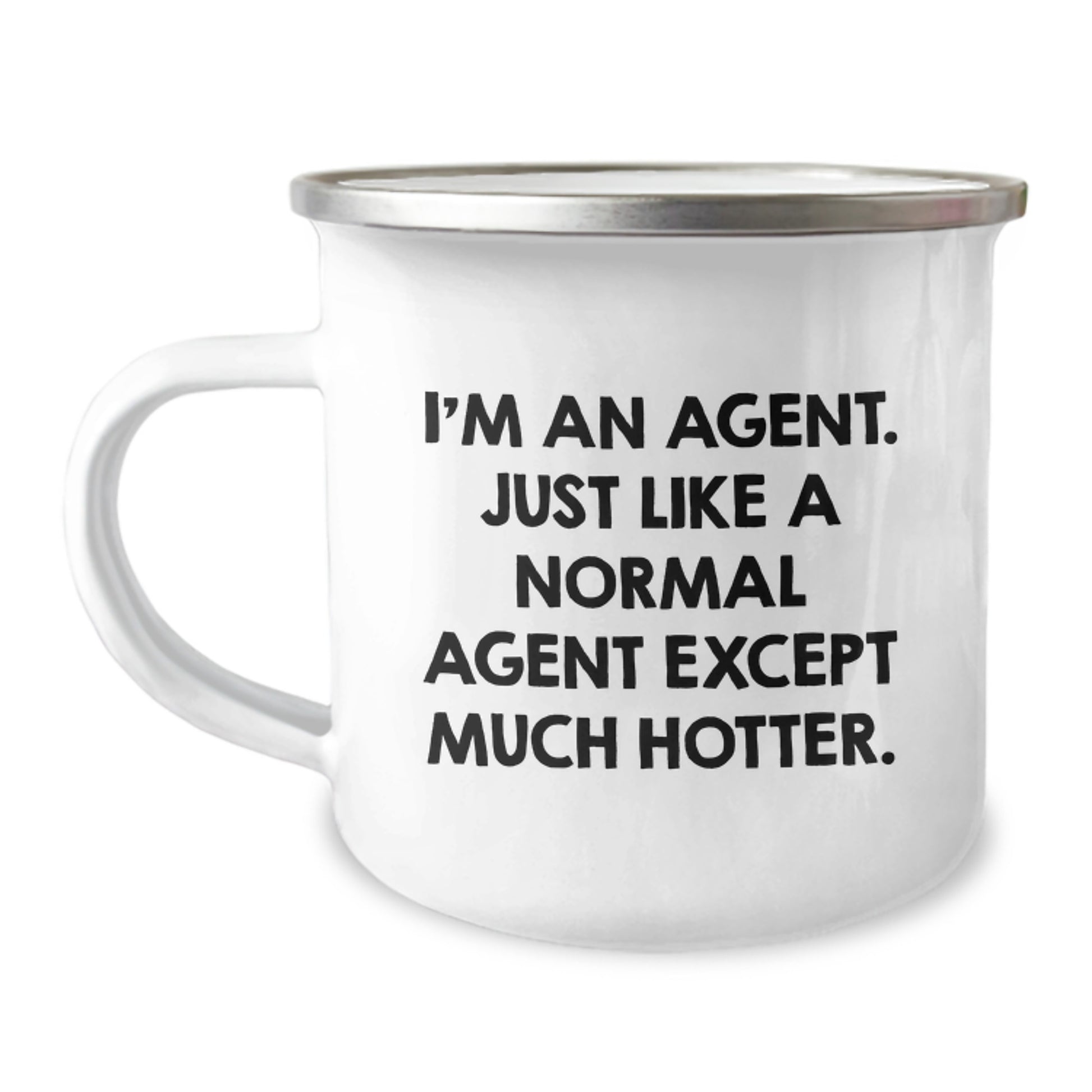Funny Agent Gifts from Friends - I'm An Agent Camping Mug for Agent Birthday Unique Gifts - Image 1
