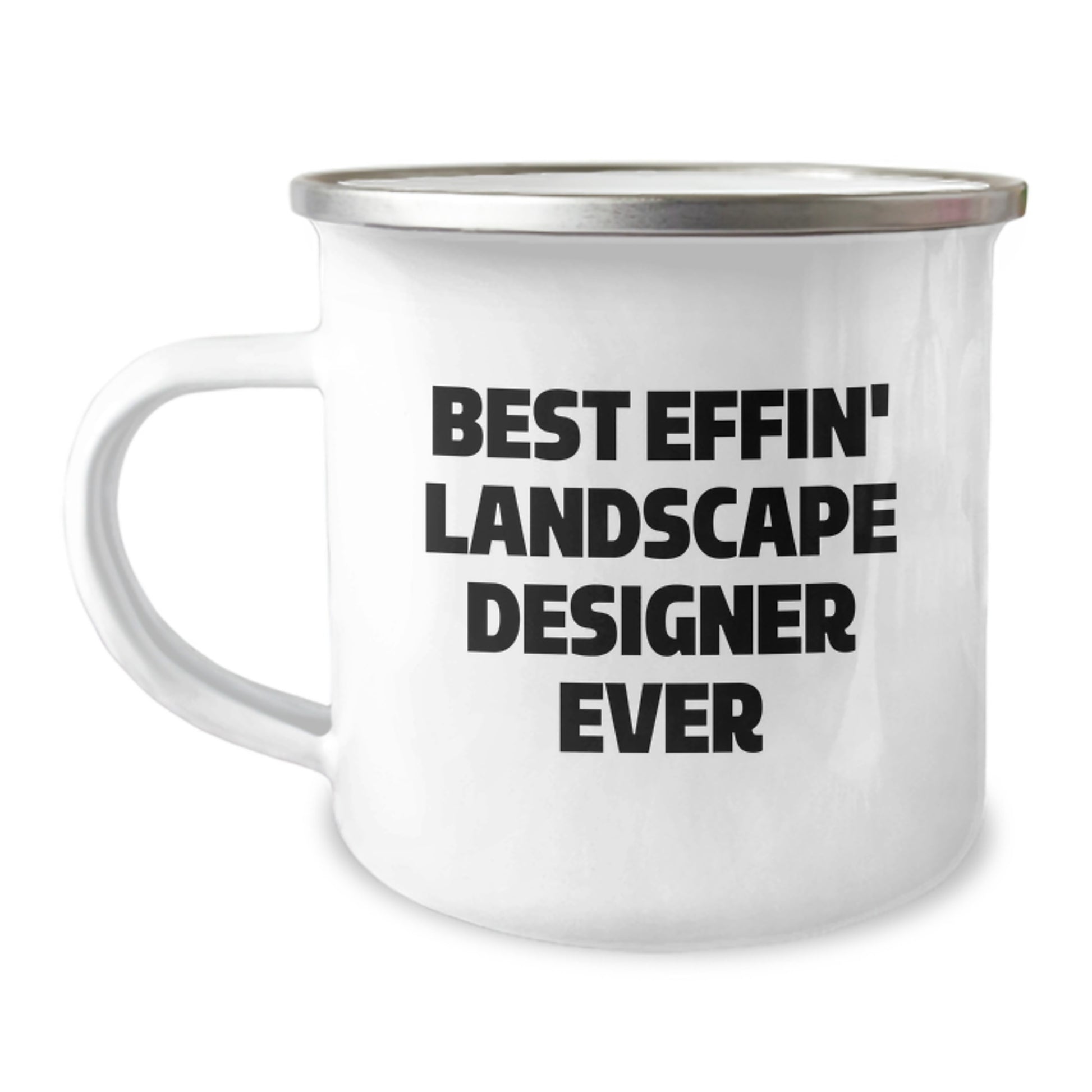 Funny Landscape Designer Gifts from Friends - Best Effin' Landscape Designer Ever Birthday Unique Mugs for Landscape Designers Campings - Image 1