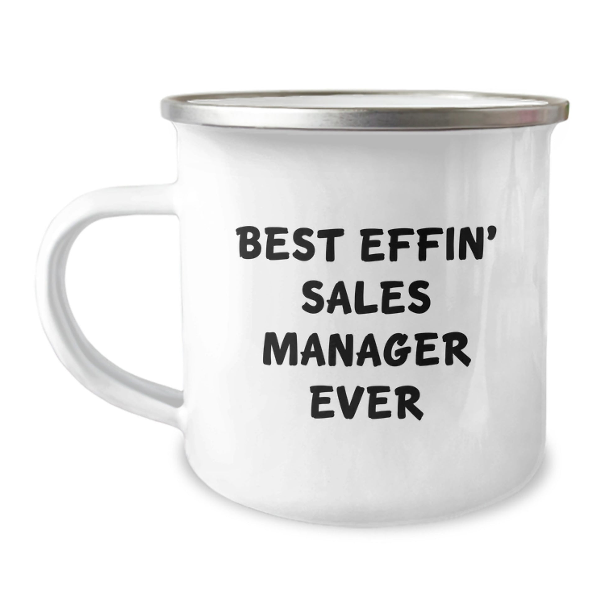 Funny Sales Manager Gifts from Friends for Best Effin' Sales Manager Ever Graduation Unique Mugs - Image 1