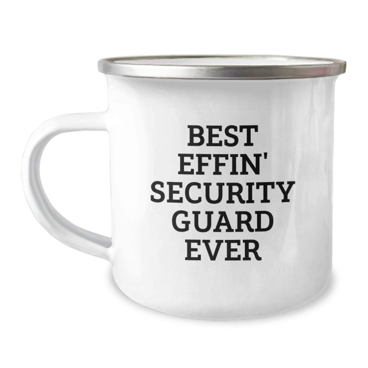 Funny Security Guard Gifts from Friends for Security Guards, Best Effin' Security Guard Ever Camping Mug, Unique Graduation Gifts for Security Guards - Image 1