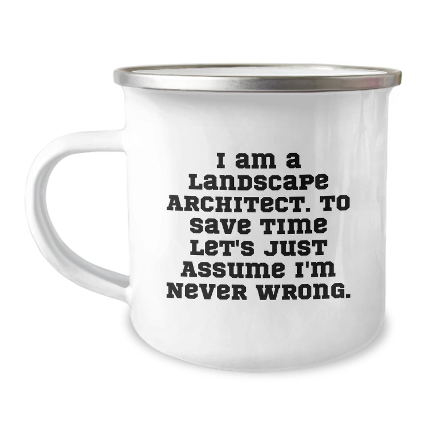 Funny Landscape Architect Gifts for Men, Unique Camping Mug, Graduation Unique Gifts from Friends, Gifts for Landscape Architect - Image 1