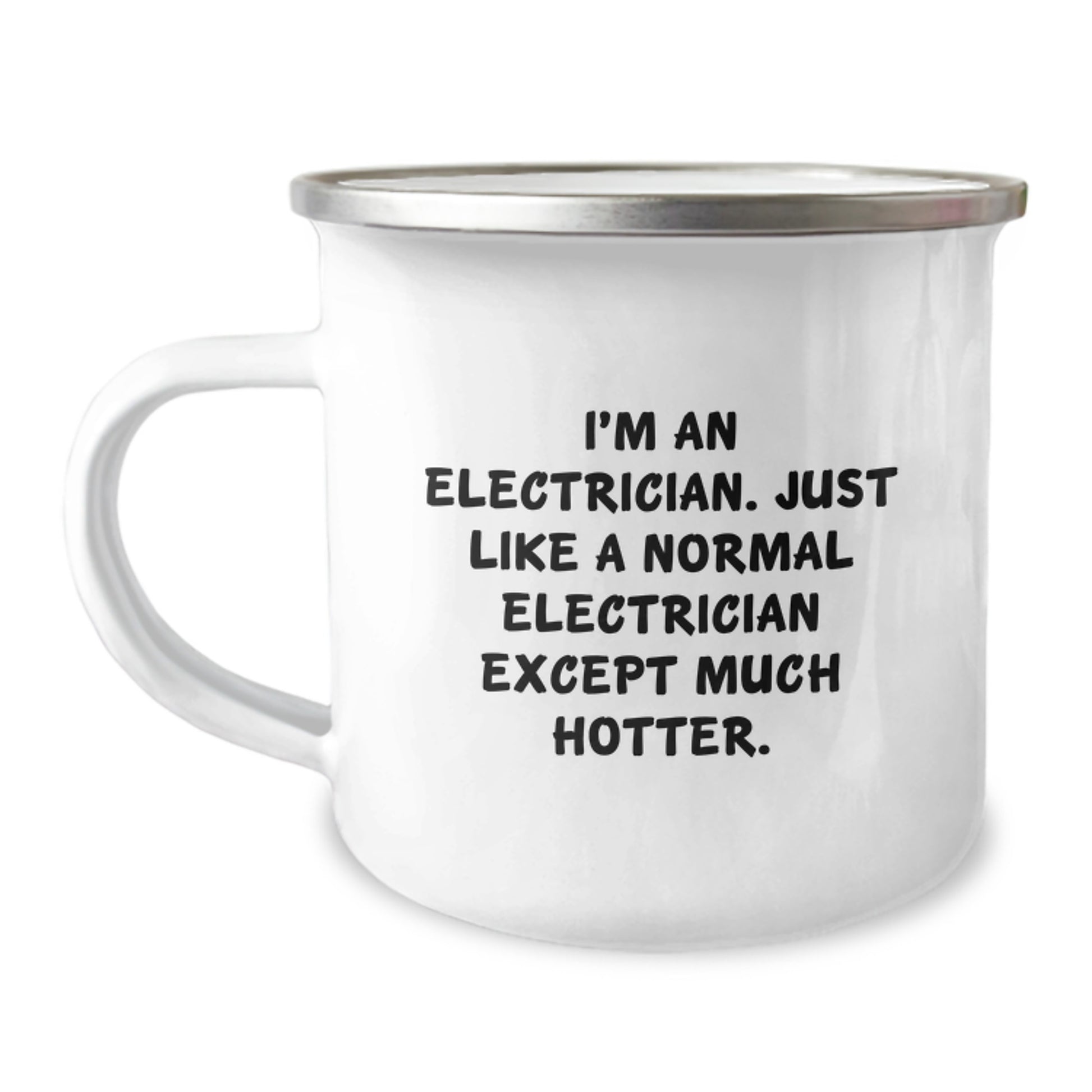 Funny Electrician Gifts, Birthday Unique Gifts for Electrician Men, Camping Mug for Electrician Friends - Image 1